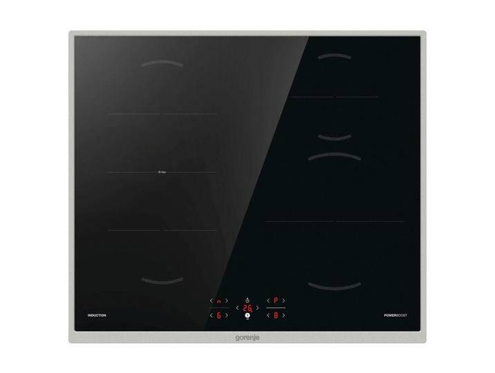 Gorenje INDUKTIONSKOCHFELD, Schwarz, Metall, Glas, 59.5x5.4x52 cm, Kindersicherung, Restwärmeanzeige je Kochzone, Topferkennung, Edelstahlrahmen, Gorenje INDUKTIONSKOCHFELD, Schwarz, Metall, Glas, 59.5x5.4x52 cm, Kindersicherung, Restwärmeanzeige je Kochzone, Topferkennung, Edelstahlrahmen, von Gorenje
