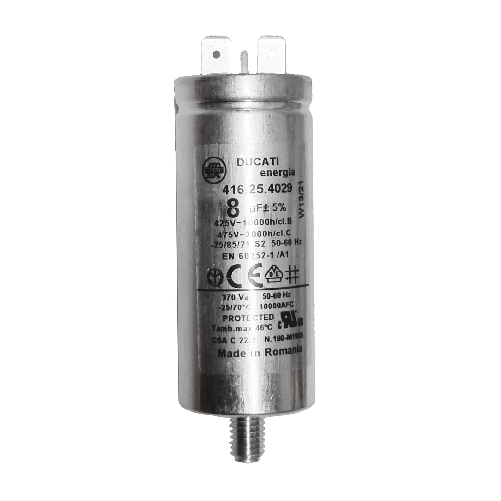 Kondensator 8µF für Motor Trockner Gorenje (350366) von Gorenje