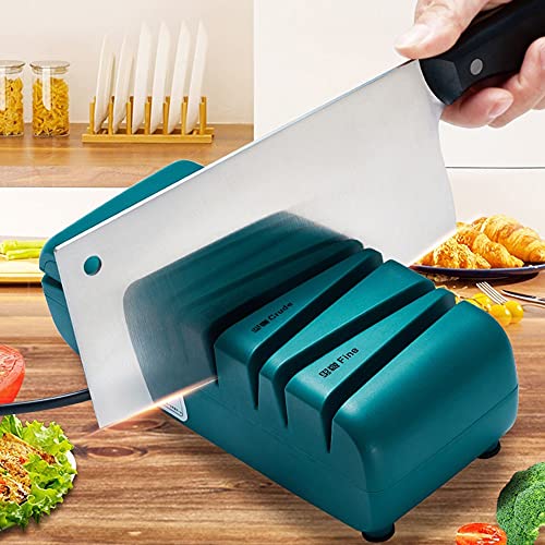 Elektrischer Messerschärfer Profi-Diamant-Messerschärfer Scherenschleifer Schleifen + Polieren 220V 2800 rev/min Knife Sharpener FüR Grob- und Feinschliff/Schere Sch Rfen von Gorger