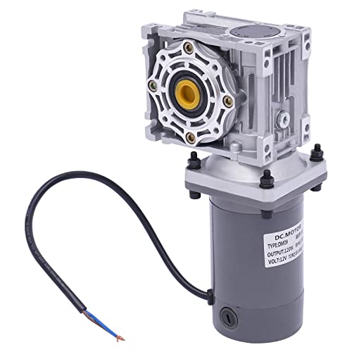 Elektrischer Getriebemotor 120W DC 12V 1800RPM 50K Elektrisches einphasiges Schneckengetriebe mit hohem Drehmoment, mit einstellbarer Geschwindigkeitsumkehrfunktion und Selbstsperrfunktion Elektrischer Getriebemotor 120W DC 12V 1800RPM 50K Elektrisches einphasiges Schneckengetriebe mit hohem Drehmoment, mit einstellbarer Geschwindigkeitsumkehrfunktion und Selbstsperrfunktion von Gorgivous
