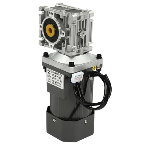 Elektrisches Getriebe 120W 80K 40 Cr Legierter Stahl Schneckengetriebemotor Untersetzungsgetriebe Getriebe mit hohem Drehmoment mit umkehrbarer Funktion und Drehzahlregelung von Gorgivous