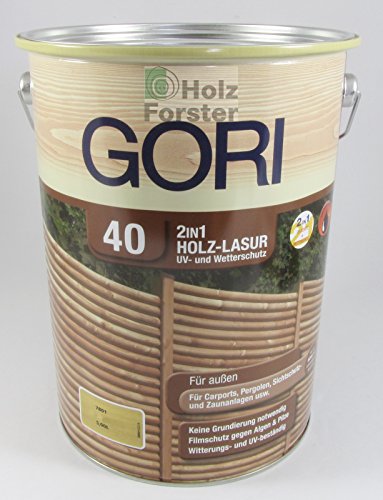 GORI 40 2IN1 HOLZ LASUR - 5 LTR (EICHE) von Gori