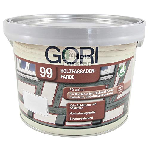 GORI 99 Holz- und Fassadenfarbe 3165 Ocker, 2,50 Liter von Gori