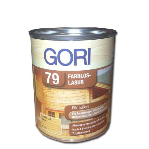 Gori 79 Holzlasur "Die Innovative" 2,5 Liter farblos UV beständig von Gori