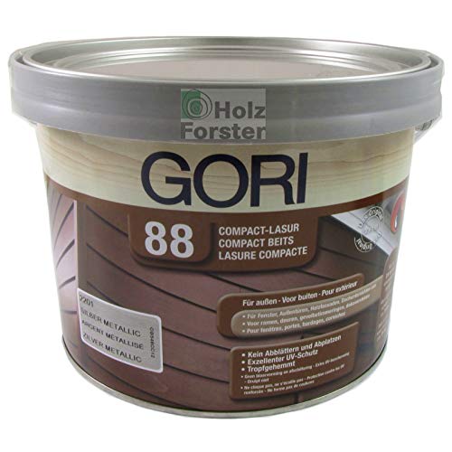 Gori 88 Compact Lasur Effekt 2201 Silber Metallic (2,50 Liter) von Gori