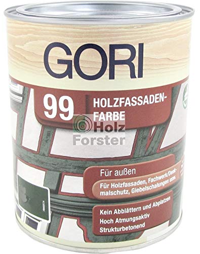 ORI 99 Holz- und Fassadenfarbe 3165 Ocker, 0,75 Liter von Gori