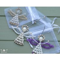Weihnachten Engel Ornamente Perlen Perle Dekoration Geschenk Für Freunde Mitarbeiter Urlaub Ornament Kleiner Weihnachtsbaum Dekor Weihnachten Engel Ornamente Perlen Perle Dekoration Geschenk Für Freunde Mitarbeiter Urlaub Ornament Kleiner Weihnachtsbaum Dekor von Goricvet