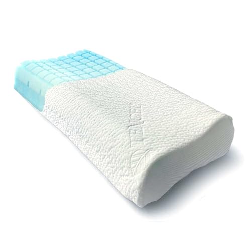 Gorilla Gesund Orthopädisches Nackenstützkissen, Nackenkissen Comfort Neck Eucafeel-Cube aus EUCAFEEL® Schaum, Würfelprofil, Tencel® Lyocell Bezug, 3 Höhen einstellbar mit abnehmbaren Schichten von Gorilla Gesund