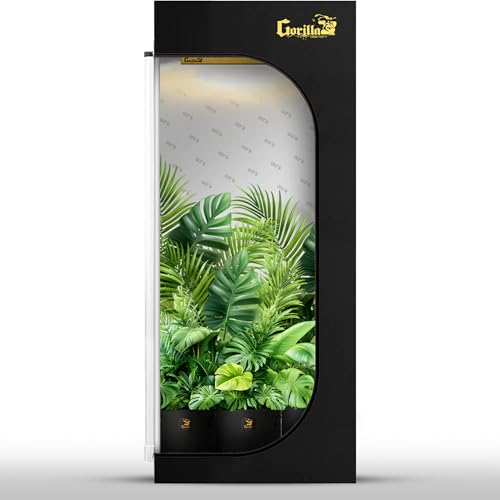 Gorilla Grow Tent 2 x 2 – höchste, dickste, stärkste – unübertroffene Haltbarkeit in Hydrokultur-Zelten, 136 kg Tragkraft, Industriegewebe, reflektierende Innenseite Gorilla Grow Tent 2 x 2 – höchste, dickste, stärkste – unübertroffene Haltbarkeit in Hydrokultur-Zelten, 136 kg Tragkraft, Industriegewebe, reflektierende Innenseite von Gorilla Grow Tent