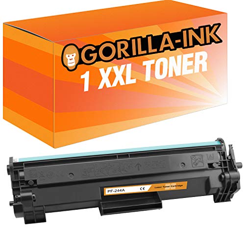 Gorilla-Ink 1 Toner XXL kompatibel mit HP CF244A Black 1.000 Seiten für Laserjet Pro M 15 A M 15 W M 17 A M 17 W M 28 A M 28 W von Gorilla-Ink