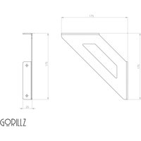 Gorillz | 2er Set Regalstützen Hower von Gorillz