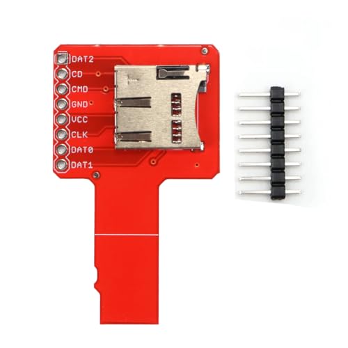 Gorise MicroSD-Sniffer-T/F-Kartenadapterplatine Für SPI-Schnittstellen-Debugging Und SD-Kartenleser, Logikanalysator Unterstützt, Kompaktes Universelles Speichererweiterungstool von Gorise