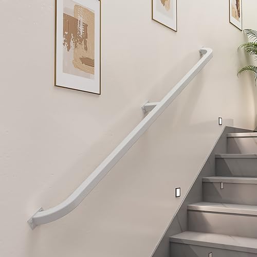 Gorssen 330cm Industrial Schmiedeeisen schützen Handlauf, behinderte und ältere Menschen Sicherheit rutschfeste Treppe Handlauf,für Badezimmer Toiletten Indoor Outdoor Handläufe von Gorssen
