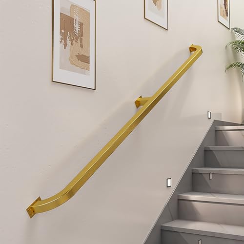 Gorssen 600cm Handlauf - Handlaufset.Treppengeländer für den Innen Außen, Wandhandlauf Wohnung Draußen Handläufe Treppen Handlauf Geländer Bausatz Balkon Brüstung von Gorssen