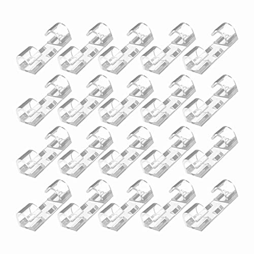 Gosera 100 StüCk Kabel Klemmen Kabel Ordentlicher Draht Halter mit Starken Selbst Klebenden Kissen Kunststoff Kabel Management Organizer Transparent Gosera 100 StüCk Kabel Klemmen Kabel Ordentlicher Draht Halter mit Starken Selbst Klebenden Kissen Kunststoff Kabel Management Organizer Transparent von Gosera