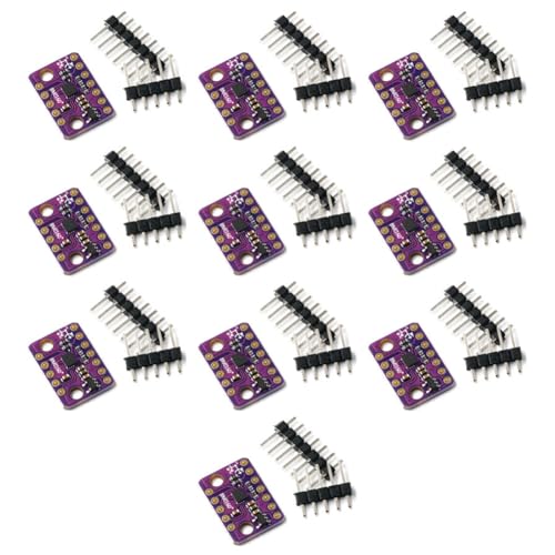 Gosera 10Set BMI160 -BMI160 6DOF 6-Achsen-Gyro-Schwerkraft-Beschleunigungsmesser-Sensormodul IIC I2C SPI Kommunikationsprotokoll 3-5V Ersatzteile Zubehör von Gosera