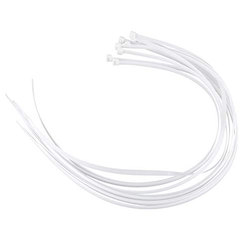 Gosera 10X Extra Lange 76 Cm Lange Kabel Binder Weiße ReißverschlÜSse von Gosera