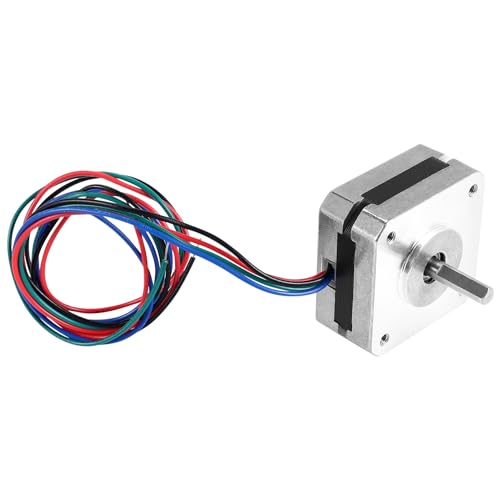 Gosera 17Hs08-1004S 4-Lead Nema 17 Schritt Motor 20 Mm 1A 13 Ncm (18,4 Unzen In) 42 Motor Nema17 Schritt für Diy 3D Drucker Cnc von Gosera