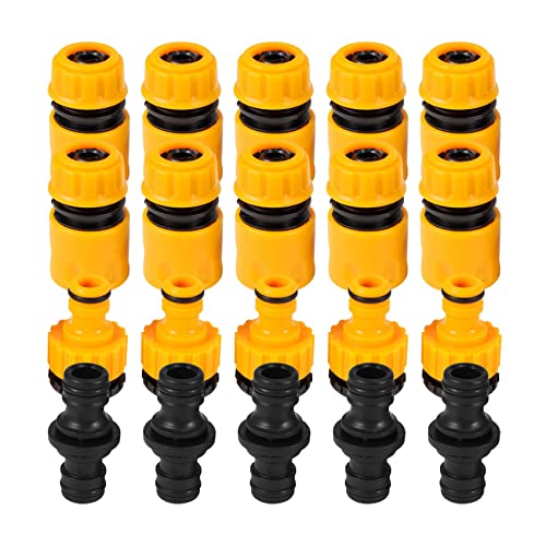 Gosera 20 StüCk Garten Verbinder Satz, Verbinder End Anschluss Doppel AnschlüSse VerläNgerungs Schnell AnschlüSse Gosera 20 StüCk Garten Verbinder Satz, Verbinder End Anschluss Doppel AnschlüSse VerläNgerungs Schnell AnschlüSse von Gosera