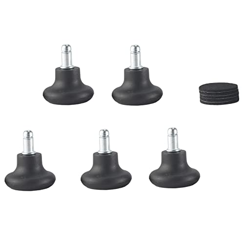 Gosera 5 Pack Klingel Gleiter für BüRo Stuhl Ohne Rollen, Rollstuhl Lenken Rollen Feststehende Rollen Gosera 5 Pack Klingel Gleiter für BüRo Stuhl Ohne Rollen, Rollstuhl Lenken Rollen Feststehende Rollen von Gosera