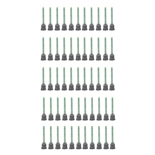 Gosera 50 Stück Epoxidkleber-Mischdüse, Statische Mischdüse MB5-16, Mischrohr (Verhältnis 1:1) für AB-Leimmischer von Gosera