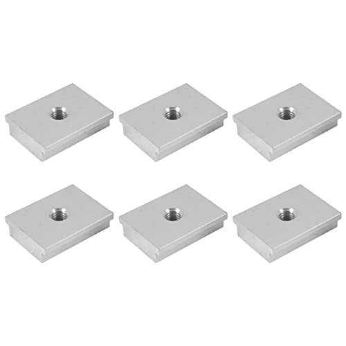 Gosera 6 StüCk M6 T-Spur Slider Gleit Mutter Aluminium Legierung T Nut Mutter für Profil Bearbeitungs Werkzeug Schlitz Befestigung Gosera 6 StüCk M6 T-Spur Slider Gleit Mutter Aluminium Legierung T Nut Mutter für Profil Bearbeitungs Werkzeug Schlitz Befestigung von Gosera