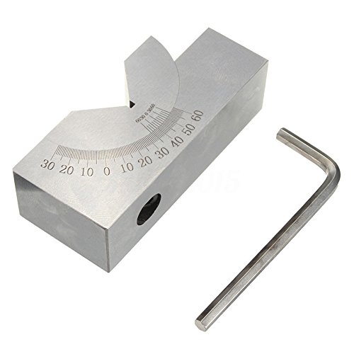 Gosera 75 X 25 X 36mm PräZision Mini Einstellbarer V-Block FräSen 0 Grad Bis 60 Grad von Gosera