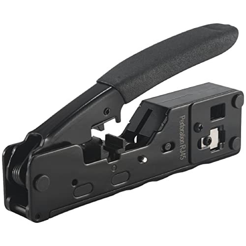 Gosera Cat5 Cat6 Cat7 Pass Durch Crimper für RJ45 RJ12 RJ11 Netzwerk AnschlüSse Modulare Stecker Ethernet Kabel EZ Crimpen Werkzeug Gosera Cat5 Cat6 Cat7 Pass Durch Crimper für RJ45 RJ12 RJ11 Netzwerk AnschlüSse Modulare Stecker Ethernet Kabel EZ Crimpen Werkzeug von Gosera