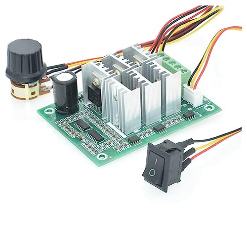 Gosera DC 5-36 V Motordrehzahlregelung, PWM-Motordrehzahlregler, Schalter, 15 A, Strom, Spannungsregler, Antriebsmodul. Gosera DC 5-36 V Motordrehzahlregelung, PWM-Motordrehzahlregler, Schalter, 15 A, Strom, Spannungsregler, Antriebsmodul. von Gosera