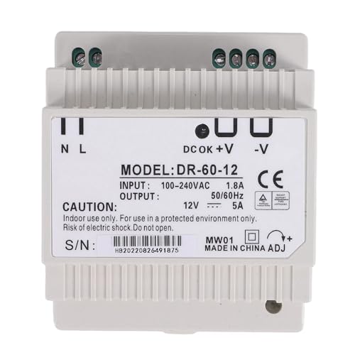Gosera Din Schiene Stromversorgung 60W 12V AC DC Konverter -60-12 Stromversorgung 12V 60W gute Qualität von Gosera