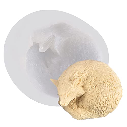 Gosera Kerzen Form, Mach Es Selbst, Tier Silikon Form, 3D Wolf Silikon Form Gosera Kerzen Form, Mach Es Selbst, Tier Silikon Form, 3D Wolf Silikon Form von Gosera
