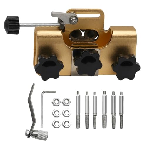 Gosera Kettensägenschärfer Tragbare Kettensägenkette zum Schärfen Von Holzbearbeitung Schleifen Elektrisches Kettensägenschleifgerät mit 6 Bits Langlebig Einfach zu Bedienen Gosera Kettensägenschärfer Tragbare Kettensägenkette zum Schärfen Von Holzbearbeitung Schleifen Elektrisches Kettensägenschleifgerät mit 6 Bits Langlebig Einfach zu Bedienen von Gosera