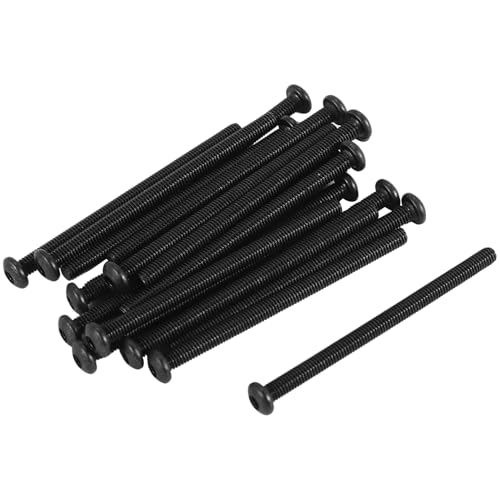 Gosera M3 X 45Mm Stahl Innen Sechs Kant Linsen Kopf Schrauben Schwarz 20 Stücke Gosera M3 X 45Mm Stahl Innen Sechs Kant Linsen Kopf Schrauben Schwarz 20 Stücke von Gosera
