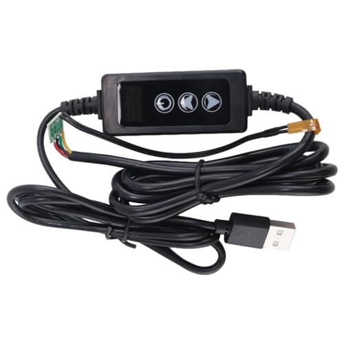 Gosera Neuer USB Mini Thermostatschalter LED Digital Steuerung Temperatur Regler Thermometer Thermoregulator DC 5-24V 12V von Gosera