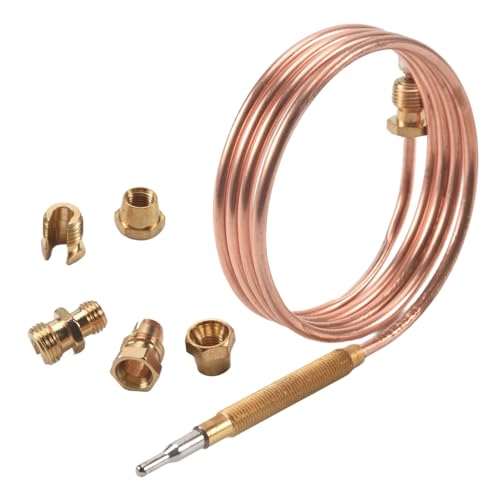 Gosera Universell Gasherd Thermoelement mit 5 StüCke Muttern Heizung Gasbrenner Thermoelement Adapter Gosera Universell Gasherd Thermoelement mit 5 StüCke Muttern Heizung Gasbrenner Thermoelement Adapter von Gosera