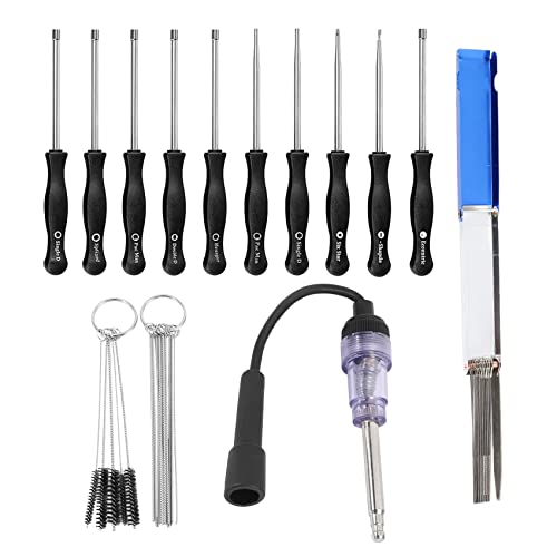 Gosera Vergaser Einstell Werkzeug Schrauben Dreher Kit Reiniger Motor ZüNdungs Tester für Common 2 Zyklus Vergaser Motor String/Trimmer/Weed Eater/Ketten SäGe Gosera Vergaser Einstell Werkzeug Schrauben Dreher Kit Reiniger Motor ZüNdungs Tester für Common 2 Zyklus Vergaser Motor String/Trimmer/Weed Eater/Ketten SäGe von Gosera