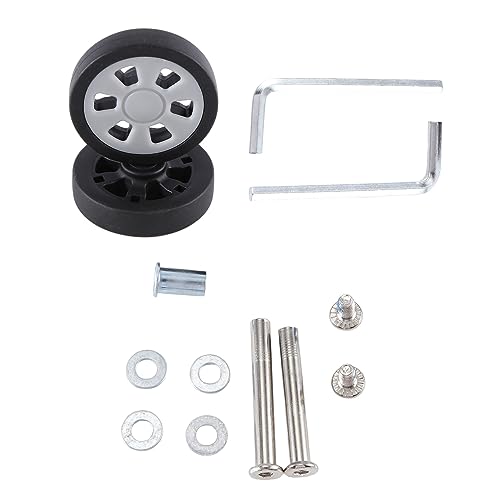 Gosera Verschleißfeste PU-Rollen für Koffer, Ersatzräder, Gepäckräder, Universell, 6 Mm, 8 mm von Gosera