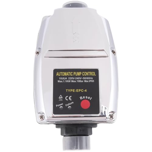 Gosera WasserdruckverstäRker Startregler Einstellbar 1 Rohr Automatische Pumpensteuerung ein Aus Massendurchflussschalter 220V Gosera WasserdruckverstäRker Startregler Einstellbar 1 Rohr Automatische Pumpensteuerung ein Aus Massendurchflussschalter 220V von Gosera