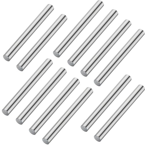 Gosera Zinkstab-Metallanode, Glatte Oberfläche für Wissenschaftliche Experimente in der Schule, Forschung, 12 Stück von Gosera