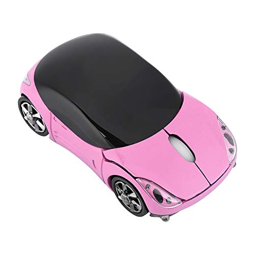 Goshyda 2.4G Wireless Mouse, tragbare Gaming Office 1600DPI Optische Maus mit 10 m Übertragungsentfernung für PC Computer Desktop Laptop Notebook(Rosa) von Goshyda