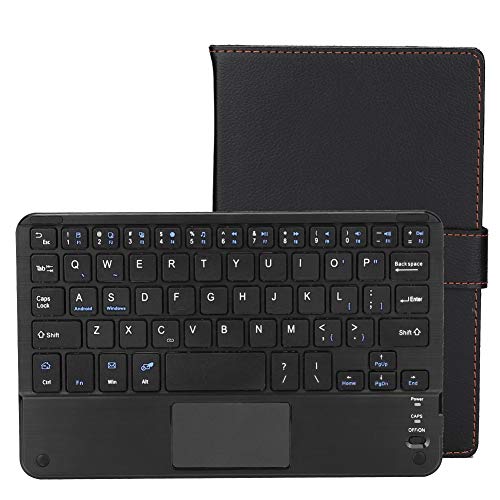 Goshyda Drahtlose Touchpad-Tastatur, ultraflache Tastatur 100 Stunden Arbeitszeit 4-5 Stunden Ladezeit von Goshyda