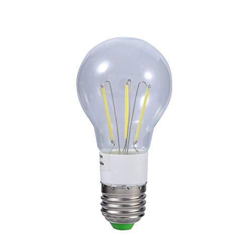 E27 Glühlampe, 12V 3W / 4W / 6W LED-Kühl- / Warm-LED-Glühlampe, neue weiße COB-Lampe für dekorative(Cold white, 3W) von Goshyda