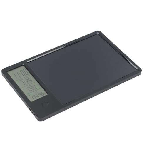 Elektronisches LCD -Schreibtablet, Elektronische Schreibscheibe Elektronischer Kalender Sparen Umweltfreundlich für Zuhause (Black) von Goshyda
