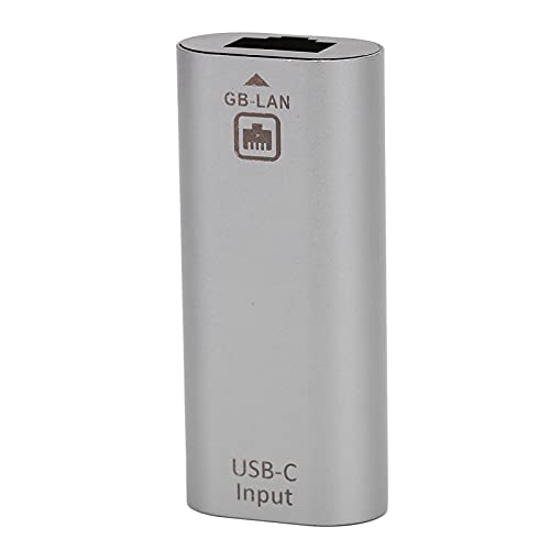 Ethernet-Adapter, Aluminiumlegierung, Leicht zu Verwendender Hot-Plug-Ethernet-Adapter für Computer, Tablets von Goshyda