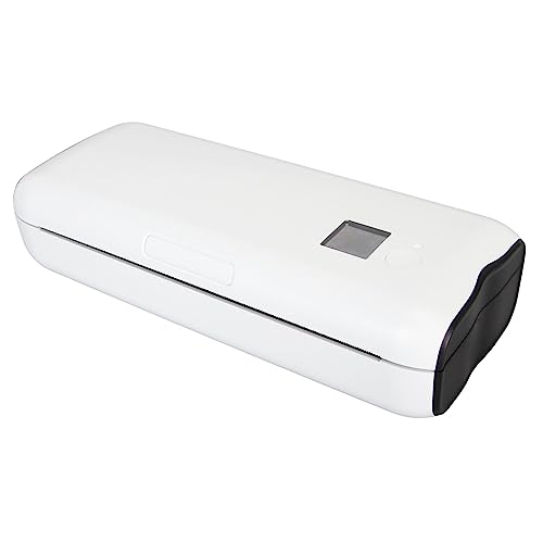 Goshyda Drahtloser Drucker, Bluetooth 4.0 203DPI -Thermodrucker mit Handy-APP-Steuerung, Tragbarer Drucker für Reisen, Mobiles Büro, Schule, Zuhause von Goshyda