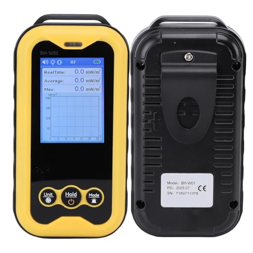 Goshyda EMF -Messgerät, Wiederaufladbare Digitale Elektromagnetische Feldstrahlungsdetektor für EF RF MF, mit 2,4 Im LCD -Bildschirm, Schalllichtvibration Visueller Mehrfachwarnungen Goshyda EMF -Messgerät, Wiederaufladbare Digitale Elektromagnetische Feldstrahlungsdetektor für EF RF MF, mit 2,4 Im LCD -Bildschirm, Schalllichtvibration Visueller Mehrfachwarnungen von Goshyda