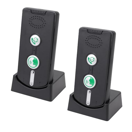 Goshyda Intercoms Wireless für Heim, 2 Wege Full Duplex Indoor Intercom mit 500-m-Reichweite und 30-tägiger Standby, Easy Setup House Communication System Goshyda Intercoms Wireless für Heim, 2 Wege Full Duplex Indoor Intercom mit 500-m-Reichweite und 30-tägiger Standby, Easy Setup House Communication System von Goshyda