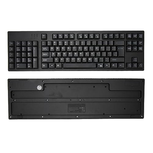 Goshyda Kabelgebundene Tastatur, 109 Tasten, Linke Hand, 2 Hub-Hub, Scherentasten-Design, Micro-USB, Business-Haushalt, Computertastatur für Windows XP 7 8 10 von Goshyda