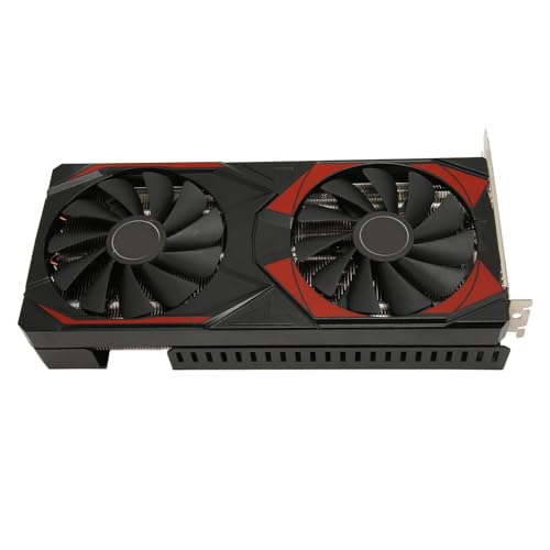 Goshyda Leistungsstarke RX5500XT 8 GB GDDR6 256-Bit-Grafikkarte mit 1770–1965 MHz Kern, 14000 MHz Speicher, Gaming-Grafik für Hochauflösendes Gaming von Goshyda