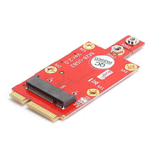 Goshyda M.2 auf -PCI-E-Adapter, M.2 auf -PCI-E-Adapter Konverter Dualer Nano-SIM-Kartensteckplatz mit M2-Schraubendreher-Kit von Goshyda